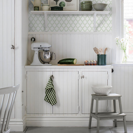 Borastapeter Trellis Leaves Leaf Wallpaper