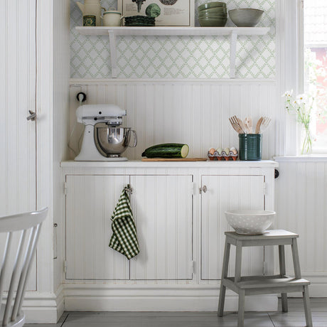 Borastapeter Trellis Leaves Leaf Wallpaper