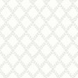 Borastapeter Trellis Leaves Grey Wallpaper