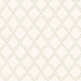 Borastapeter Trellis Leaves Natural Wallpaper