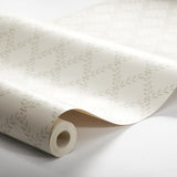 Borastapeter Trellis Leaves Natural Wallpaper