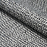 Schumacher Hudson Wool Check Grey Fabric