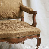 Schumacher Animali Bronze Fabric