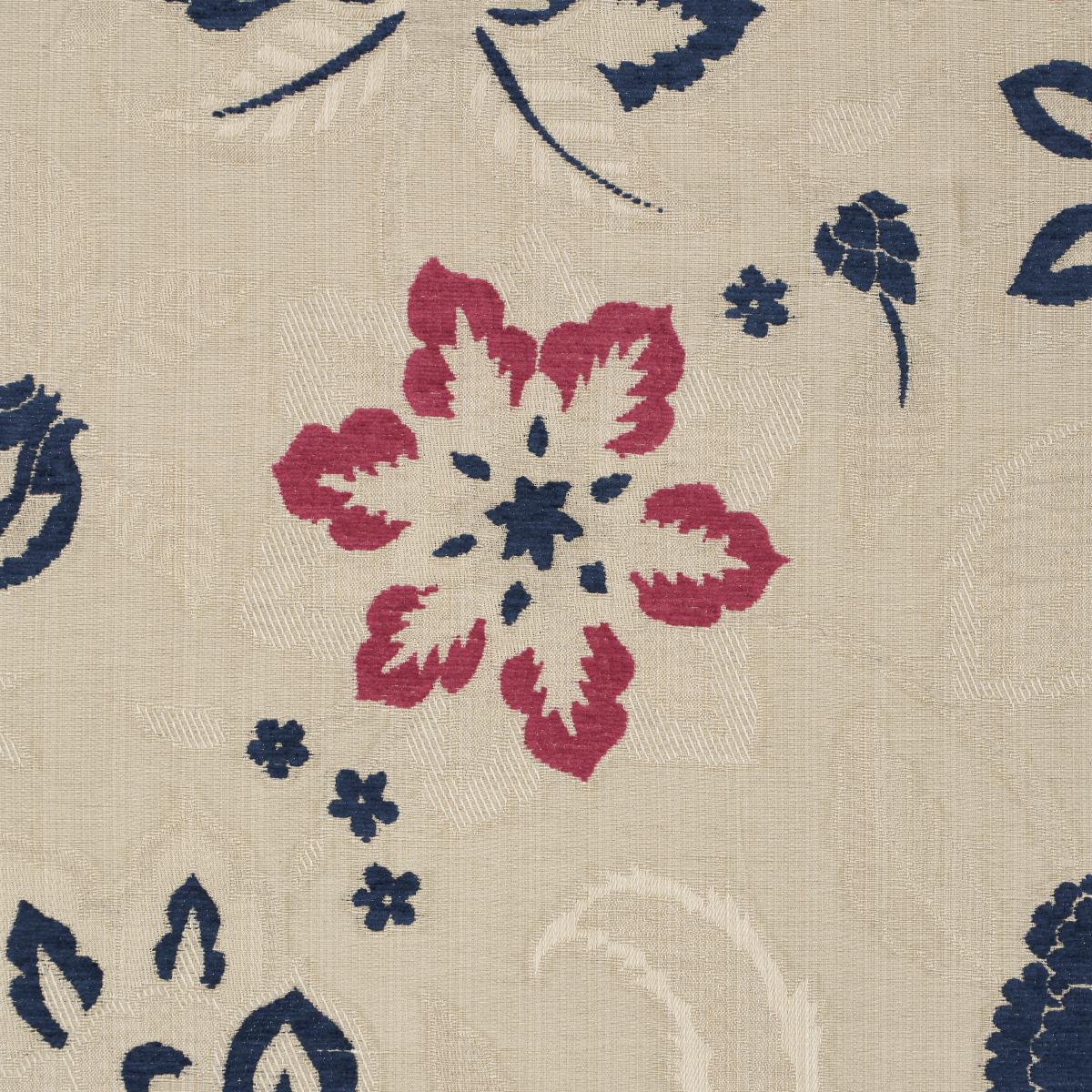 Schumacher Alessia Floral Parchment Fabric