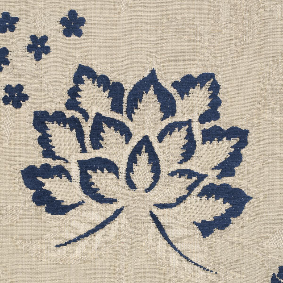 Schumacher Alessia Floral Parchment Fabric