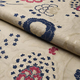 Schumacher Alessia Floral Parchment Fabric