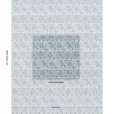 Schumacher Animali Slate Blue Fabric