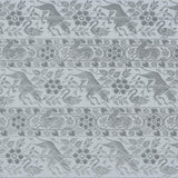 Schumacher Animali Slate Blue Fabric