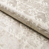 Schumacher Animali Stone Fabric