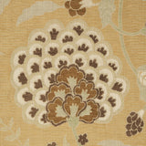 Schumacher Alessia Floral Gold Fabric