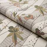 Schumacher Romola Floral Birch Fabric