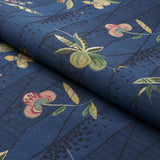 Schumacher Romola Floral Cadet Fabric