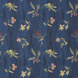 Schumacher Romola Floral Cadet Fabric