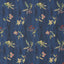 Schumacher Romola Floral Cadet Fabric