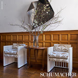 Schumacher Ombelli Jacquard Velvet Fawn Fabric