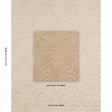 Schumacher Voussoir Moderne Sand Fabric