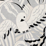 Schumacher Parrots Moderne Dove Fabric