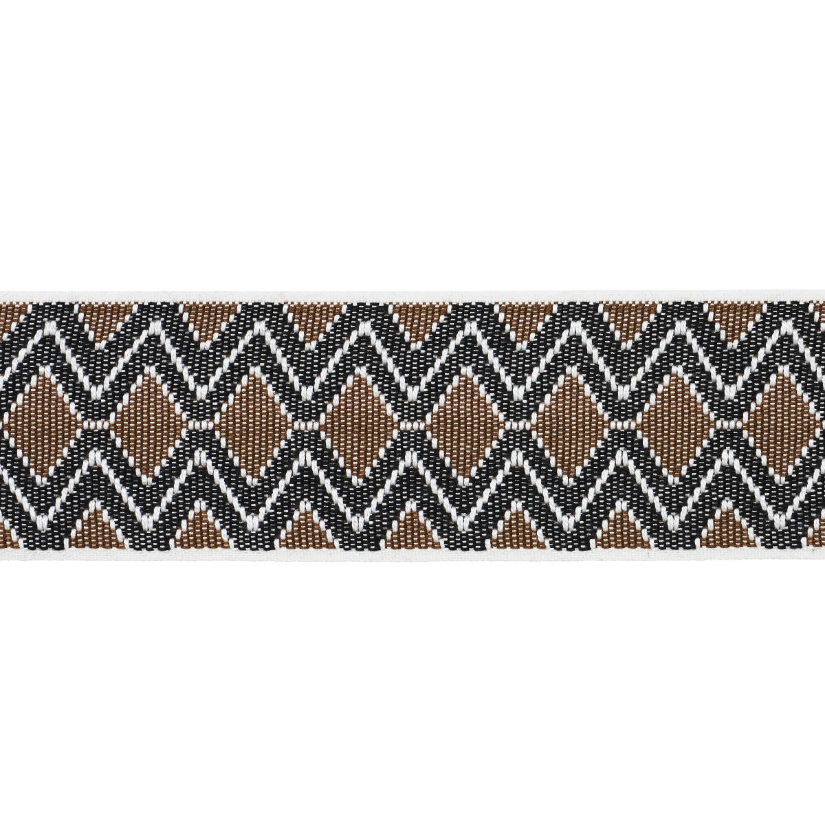Schumacher Pinula Tape Umber Trim