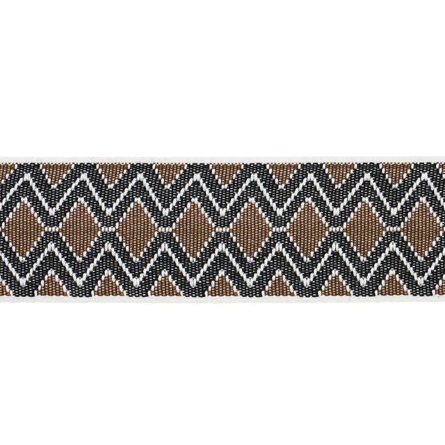 Schumacher Pinula Tape Umber Trim