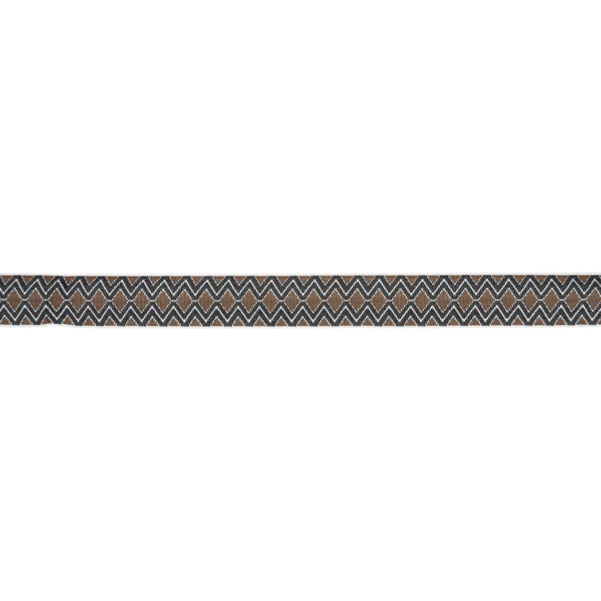 Schumacher Pinula Tape Umber Trim