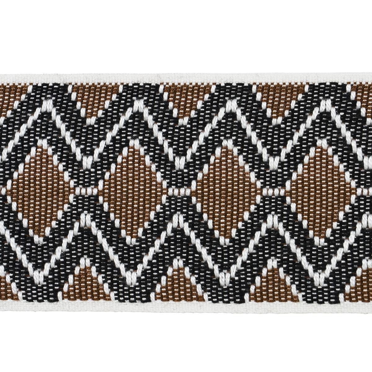 Schumacher Pinula Tape Umber Trim
