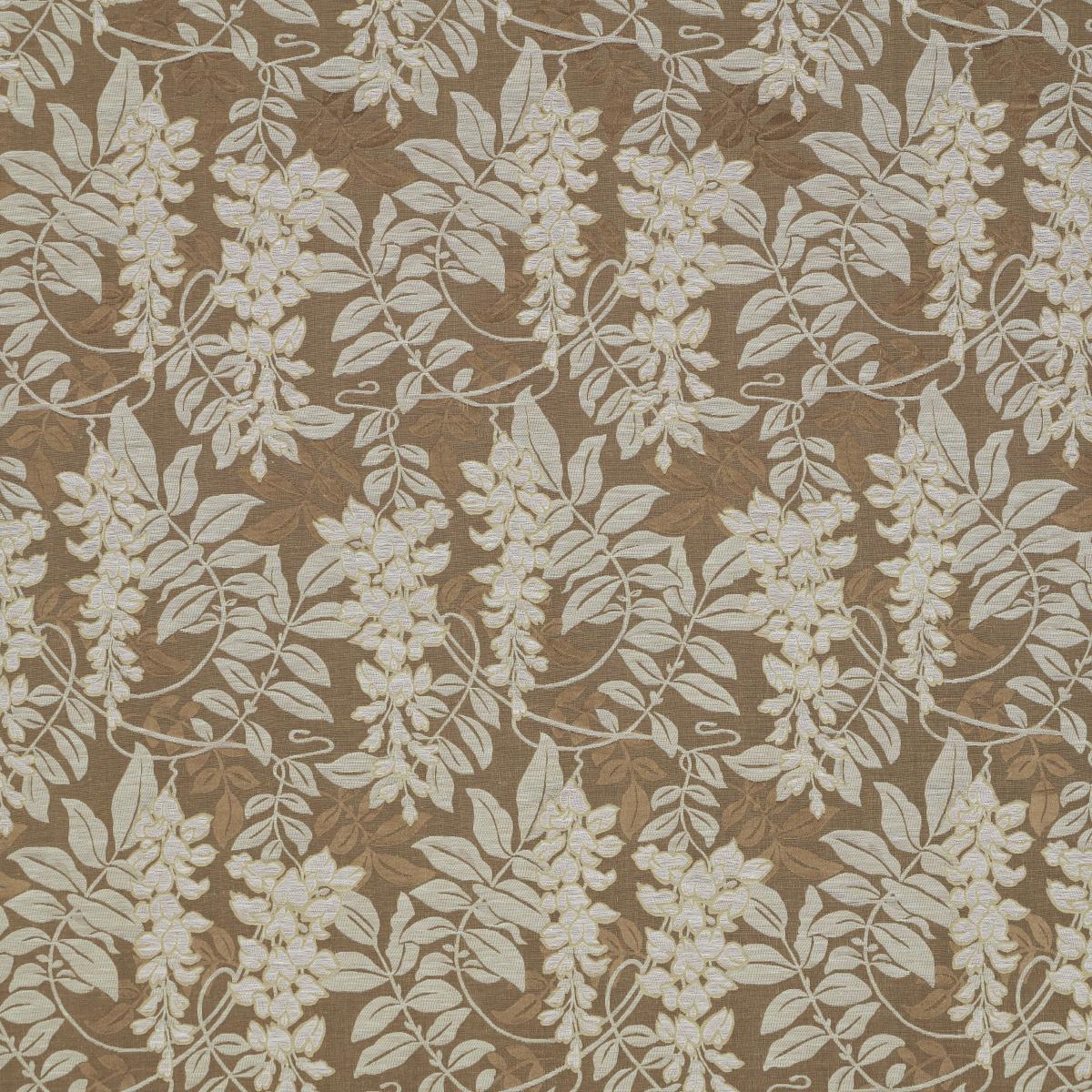 Schumacher Lucia Wisteria Sable Fabric