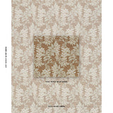 Schumacher Lucia Wisteria Sable Fabric