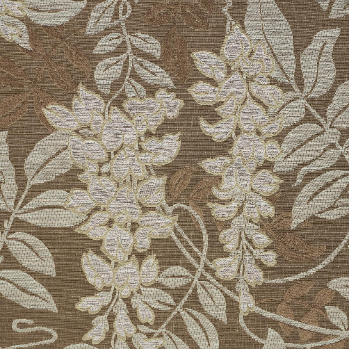 Schumacher Lucia Wisteria Sable Fabric