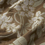 Schumacher Lucia Wisteria Sable Fabric