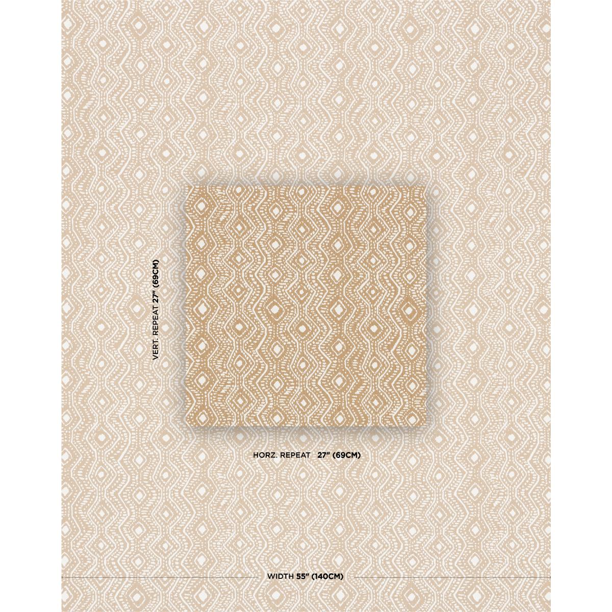 Schumacher Colma Indoor/Outdoor Flax Fabric
