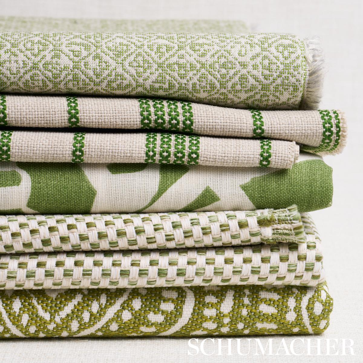 Schumacher Colma Indoor/Outdoor Verde Fabric