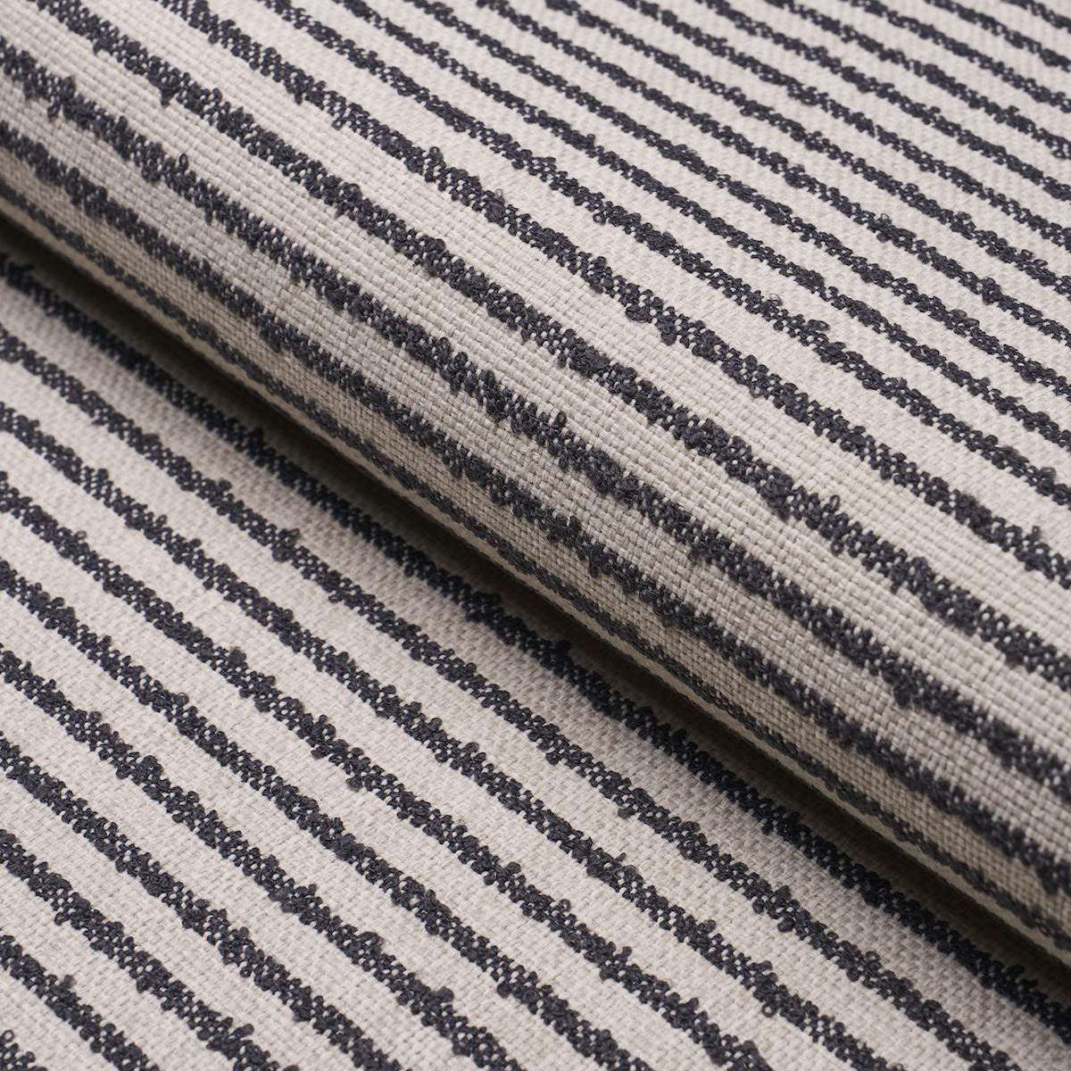 Schumacher Boucl Stripe Indoor/Outdoor Jute Fabric