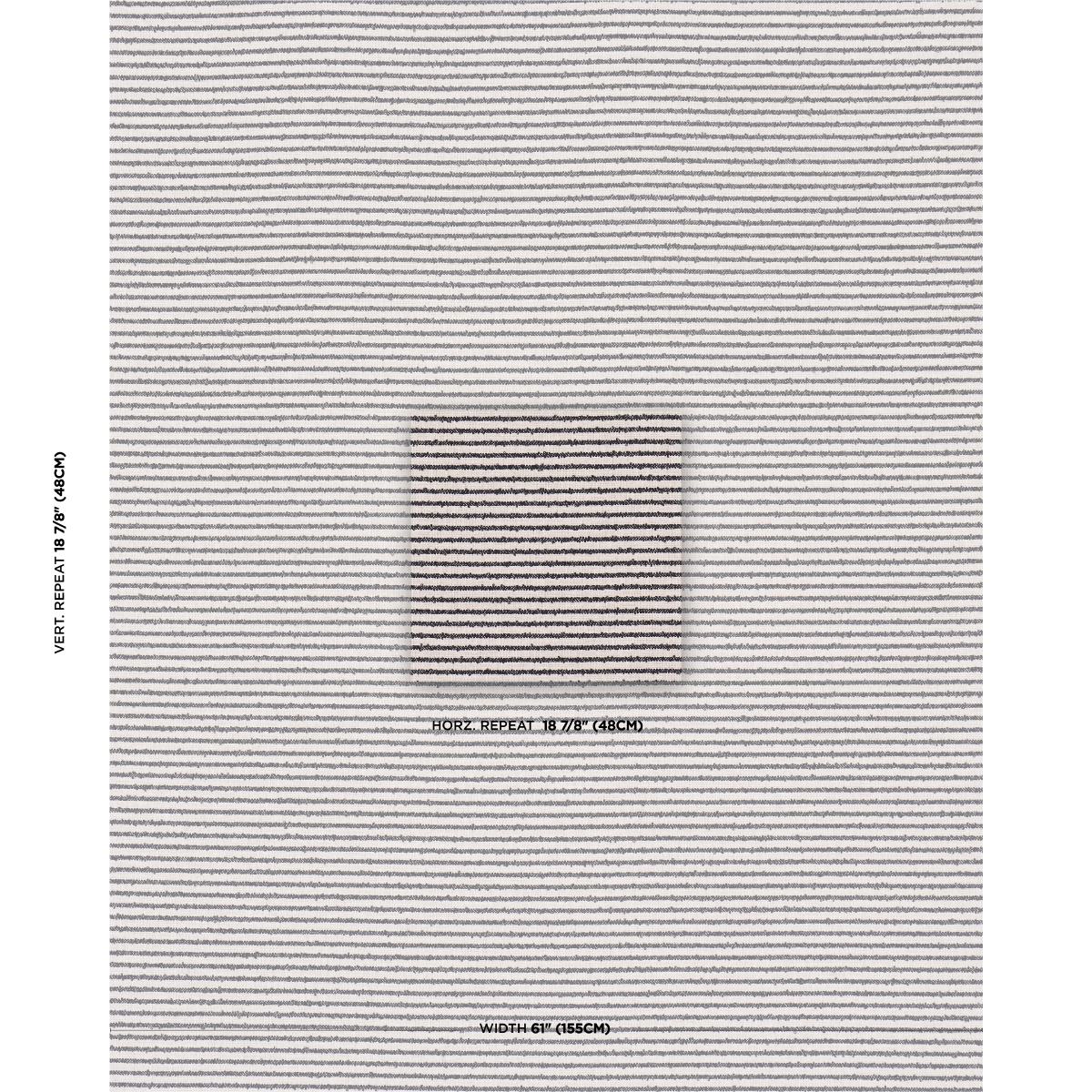 Schumacher Boucl Stripe Indoor/Outdoor Jute Fabric