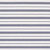 Schumacher Serra Mesa Indoor/Outdoor Stripe Navy Fabric