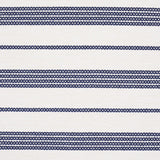 Schumacher Serra Mesa Indoor/Outdoor Stripe Navy Fabric