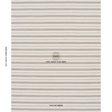 Schumacher Serra Mesa Indoor/Outdoor Stripe Burlap Fabric