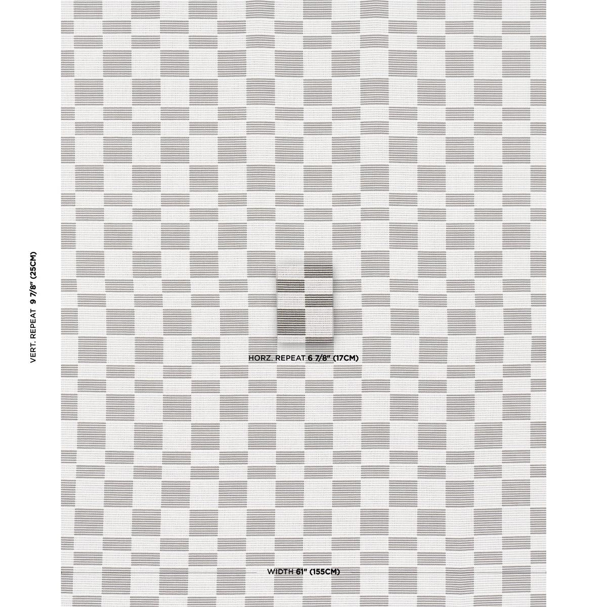 Schumacher Morro Indoor/Outdoor Graphite Fabric