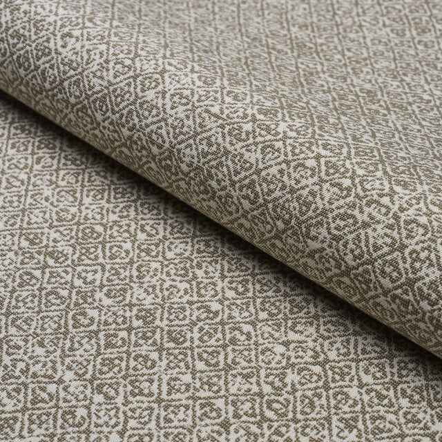 Schumacher Sarong Weave Indoor/Outdoor Sea Salt Fabric