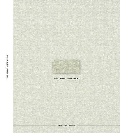 Schumacher Sarong Weave Indoor/Outdoor Leaf Fabric