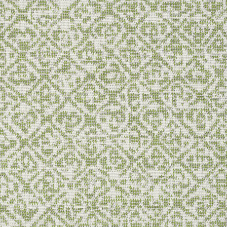 Schumacher Sarong Weave Indoor/Outdoor Leaf Fabric