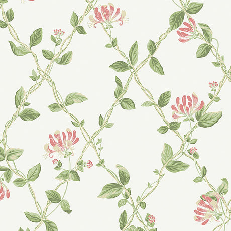 Borastapeter Honeysuckle Ivory Wallpaper