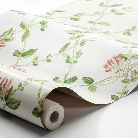 Borastapeter Honeysuckle Ivory Wallpaper