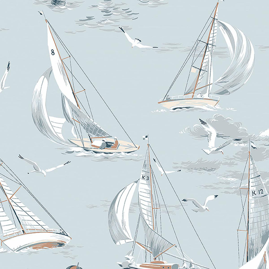 Borastapeter Sailboats Sky Wallpaper
