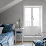 Borastapeter Seagulls Grey Wallpaper