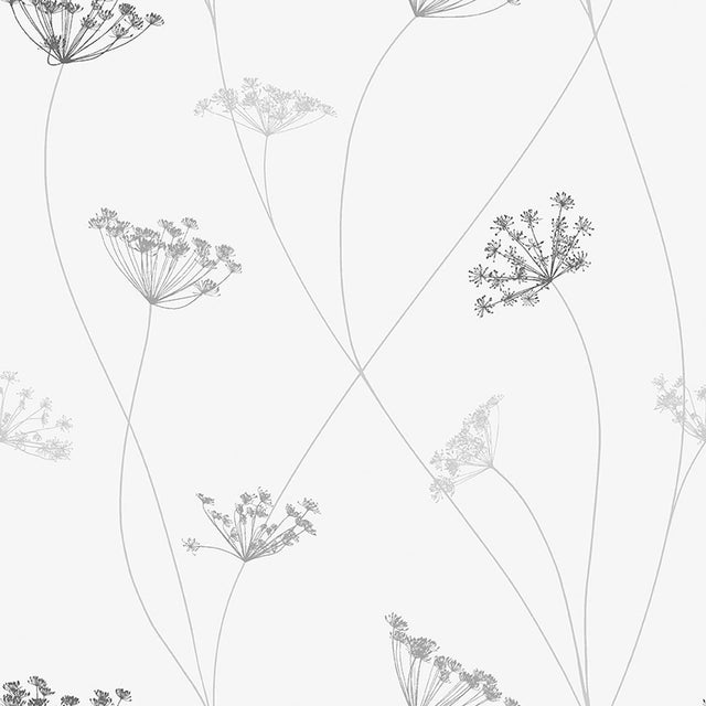 Borastapeter Queen Anne White Wallpaper