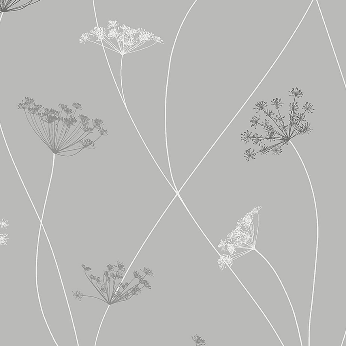 Borastapeter Queen Anne Grey Wallpaper