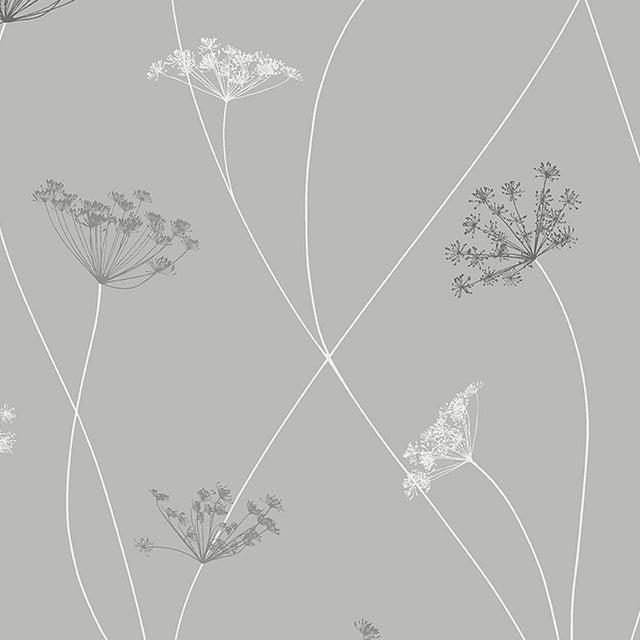 Borastapeter Queen Anne Grey Wallpaper