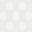 Borastapeter Graphic Hexagon Bone Wallpaper