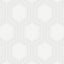 Borastapeter Graphic Hexagon Bone Wallpaper