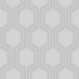 Borastapeter Graphic Hexagon Grey Wallpaper